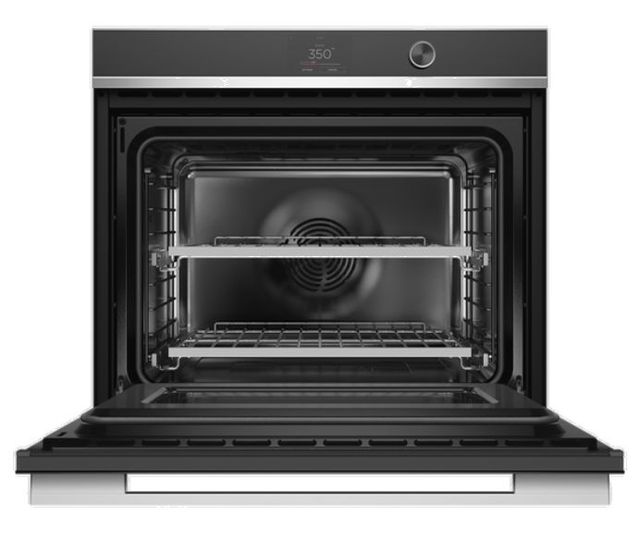 Fisher & Paykel Series 9 30" Black Contemporary Single Electric Wall Oven-1