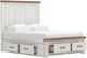 Benchcraft® Savonport 3-Piece Brown/White Queen Panel Storage Bedroom Set-4