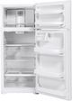 GE® 28" 17.5 Cu. Ft. White Freestanding Top Freezer Refrigerator-2