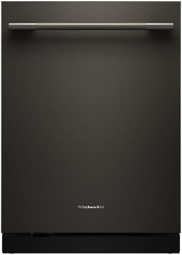 KitchenAid® 24" Black Ore 360° Max Jets™ Third Rack Top Control Built-In Dishwasher with Advanced ProDry™ System-0