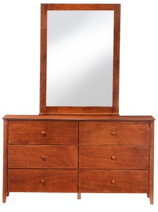 Night & Day Furniture™ Zest Cases Cherry Dresser -1