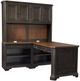 aspenhome® Hampton Black Cherry Peninsula Desk-4