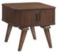 Homelegance® Monroe Walnut End Table-0
