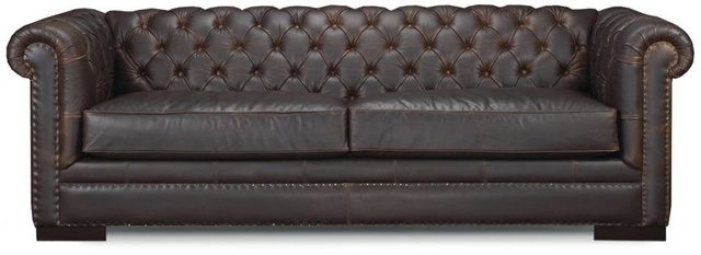 Brentwood Classics Kennedy Equestrian Chocolate Sofa-0