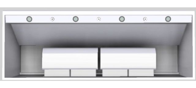 Vent-A-Hood® 66" White Wall Mounted Range Hood-3