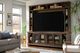 aspenhome® Sawyer Brindle 98'' Console and Hutch-1