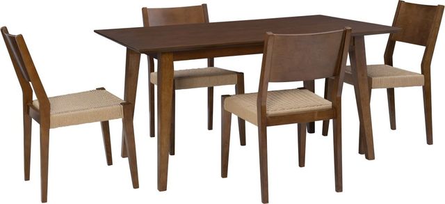 Powell® Cosgrove 5-Piece Brown Dining Set-0