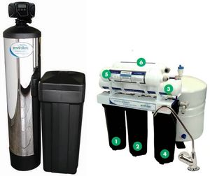 Envirotec Water Softener and 6-Stage Reverse Osmosis System