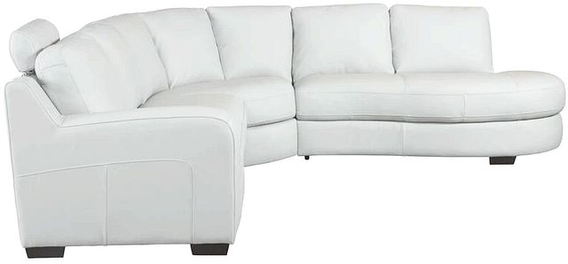 Palliser® Furniture Customizable Flex 5-Piece Right Arm Facing Curved Sectional and Bumper-1