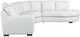 Palliser® Furniture Customizable Flex 5-Piece Right Arm Facing Curved Sectional and Bumper-1