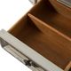 Liberty Furniture Magnolia Manor Weathered Brown Vanity Desk with Antique White Base-4
