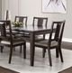 Furniture of America® Hinwitz 7-Piece Espresso Dining Table Set-5