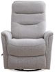 Parker House® Gemini Bloke Cotton Manual Swivel Recliner-0