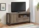 Mazin Furniture Dogue Brown/Gunmetal 51" TV Stand-3