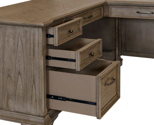 Martin Furniture Bristol Light Brown Desk-1