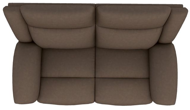 La-Z-Boy® Joel Mahogany Power Reclining Loveseat with Headrest-4