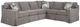 Braxton Culler Customizable Gramercy Park 2-Piece 115" Corner Sectional with Slipcover-0