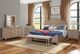Bernards Citrus Heights Brown King Panel Bed-1