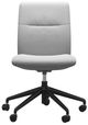 Stressless® by Ekornes® Customizable Mint Large Low Back Home Office Chair-1