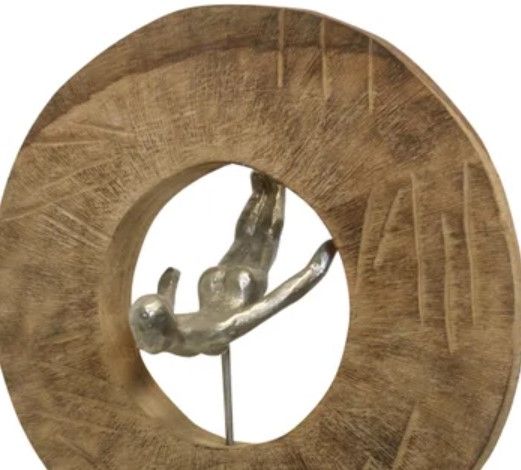 Stylecraft Brown Swimming Hole Sculpture-1