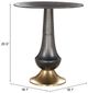 Zuo® Modern Tasse Black Side Table-1