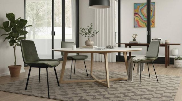 Nest Home Collections Gabriel Green Dining Chair-1