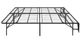 Homelegance® Elevated Black King Foldable Platform Bed Frame-2