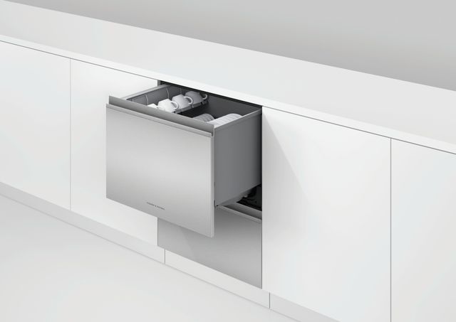 Fisher & Paykel Series 9 24" DishDrawer™ Stainless Steel Double Drawer Dishwasher-2