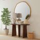 Basset Mirror Lasso Brown Console Table-3