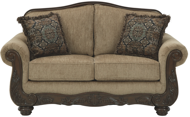 Benchcraft® Briaroaks Mocha Loveseat-1