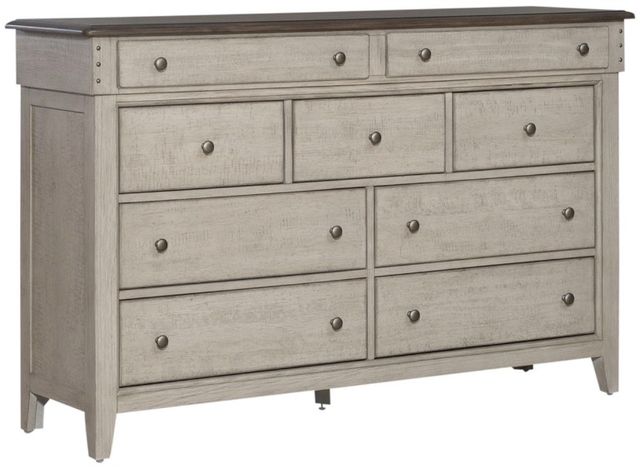 Liberty Furniture Ivy Hollow Dusty Taupe/Weathered Linen Dresser-0