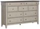 Liberty Furniture Ivy Hollow Dusty Taupe/Weathered Linen Dresser-0