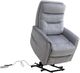 Parker House® Gemini 2-Piece Capri Silver Power Lift Reclining Chair Set-4