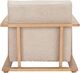 Moe's Home Collection Eckersley Beige Faux Shearling Lounge Chair-3