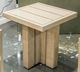 Signature Design by Ashley® Alden Peak Beige Top End Table with Light Gray Base-1