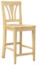John Thomas Furniture® Customizable Select 24" Fanback Counter Stool-1
