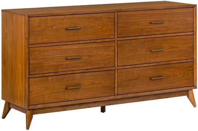 Liberty Furniture Century Modern Satin Walnut Dresser-0