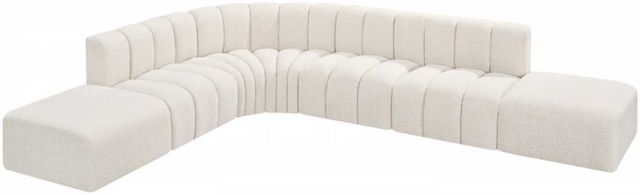 Meridian Furniture Arc 7-Piece Cream Modular Sectional-0