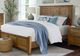 Vaughan-Bassett Jamestown Oak Mansion Natural Oak Full Panel Bed -1