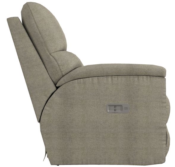 La-Z-Boy® Brooks Taupe Power Reclining Sofa with Headrest and Lumbar-2