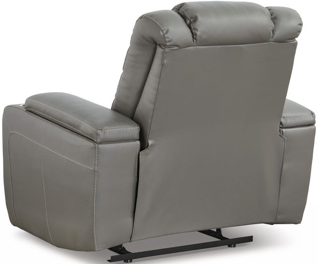Signature Design by Ashley® Mancin Gray Recliner-4