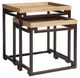 Tommy Bahama® Furniture Los Altos Dolca Vita Brown/Natural Nesting Table-0