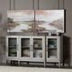 Crestview Collection Rivers a Flowing 2-Piece Wall Art Set-1