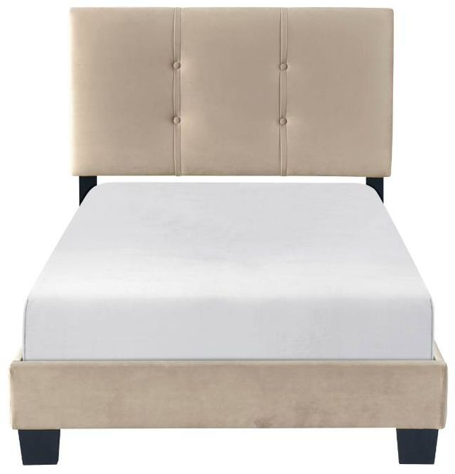 Homelegance® Newberry Light Brown Twin Platform Bed-2
