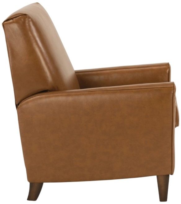 Flexsteel® Digby Dark Orange High-Leg Recliner-3