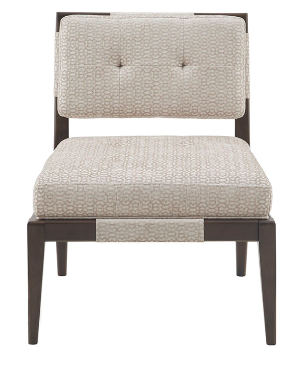 Olliix by Madison Park Renata Light Tan Armless Accent Chair-0