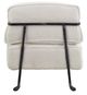 YHD Leilah Polar White Accent Chair-3