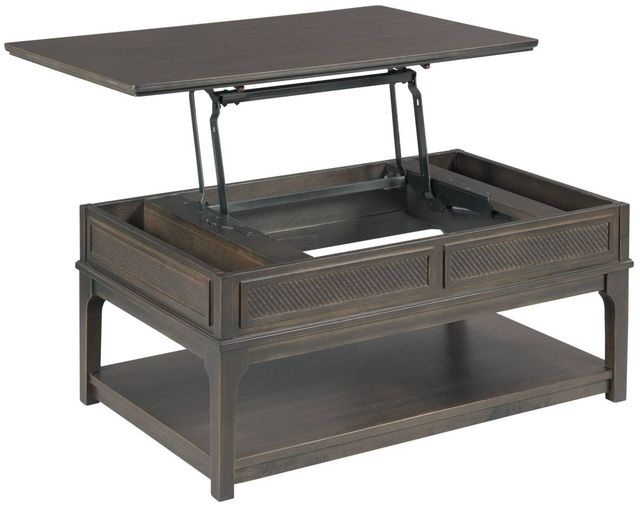 England Furniture Serra Soft Black Lift Top Rectangular Cocktail Table-1