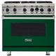 Viking® 5 Series 36" Ivy Pro Style Natural Gas Range-0