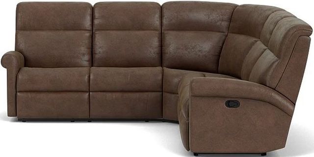 Flexsteel® Davis Marble Reclining Sectional-2